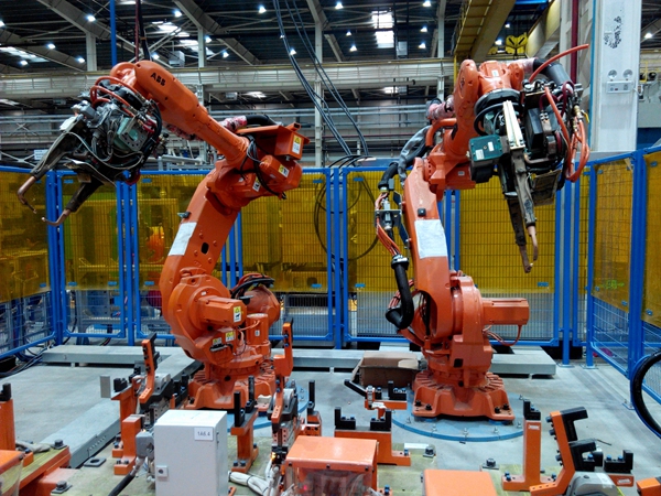 ABB机器人自动化点焊
