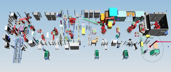方形电池生产线