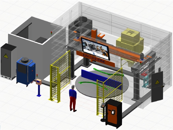 三维五轴激光切割机3